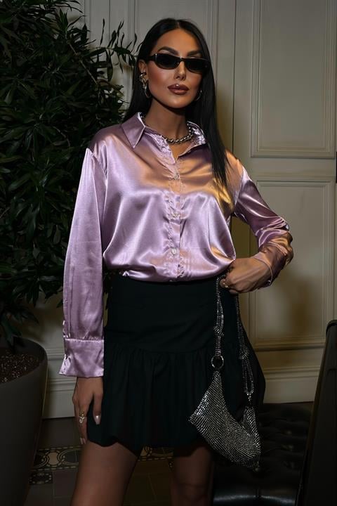 Premium Satin Shirt - Producer: Sobe Istanbul - Wholesale Women Clothes - TheBS Women