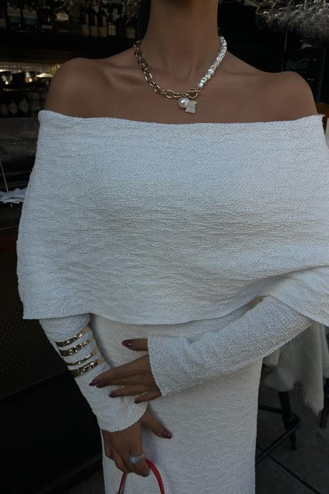 Madonna Collar Premium Dress - Producer: Sobe Istanbul - Wholesale Women Clothes - TheBS Women
