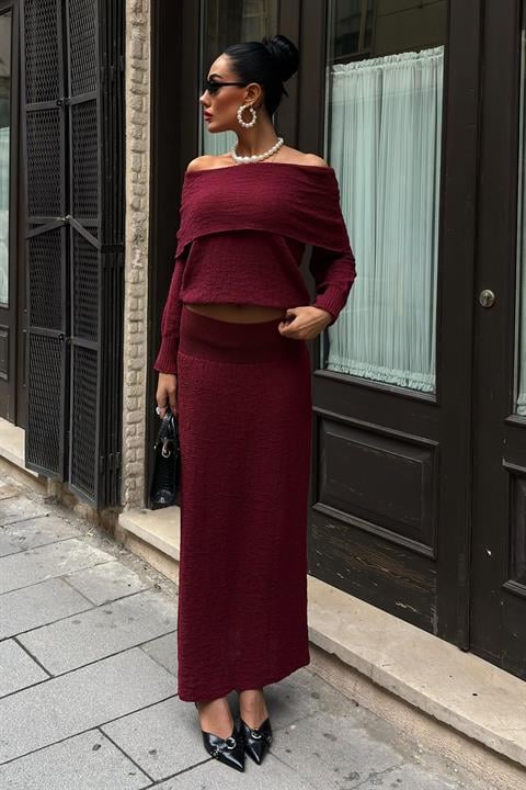 Madonna Collar Skirt Suit - Producer: Sobe Istanbul - Wholesale Women Clothes - TheBS Women
