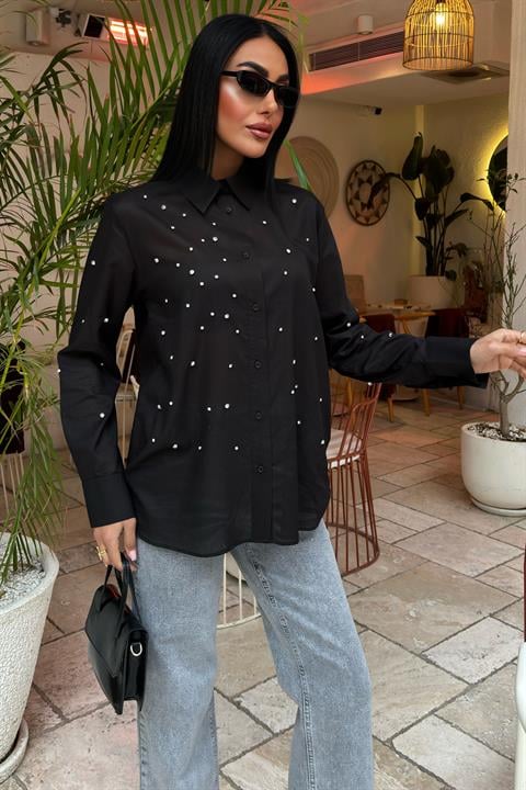 Stone Striped Voile Shirt - Producer: Sobe Istanbul - Wholesale Women Clothes - TheBS Women