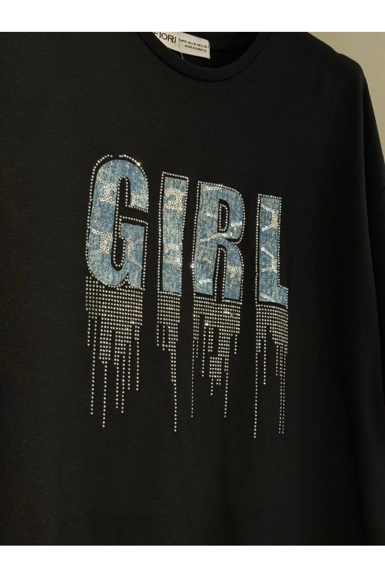 Letter Printed Tshirt - Brand: Fiori - Women & Kids, Baby Clothes Wholesale - TheBS Women