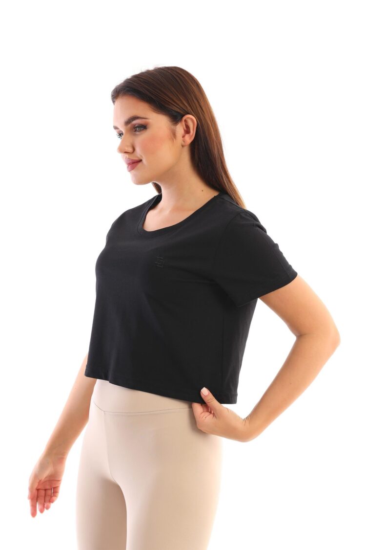 EdelleCrew Neck Crop Women's T-Shirt - Producer: EDELLE - Wholesale Women Clothes - TheBS Women