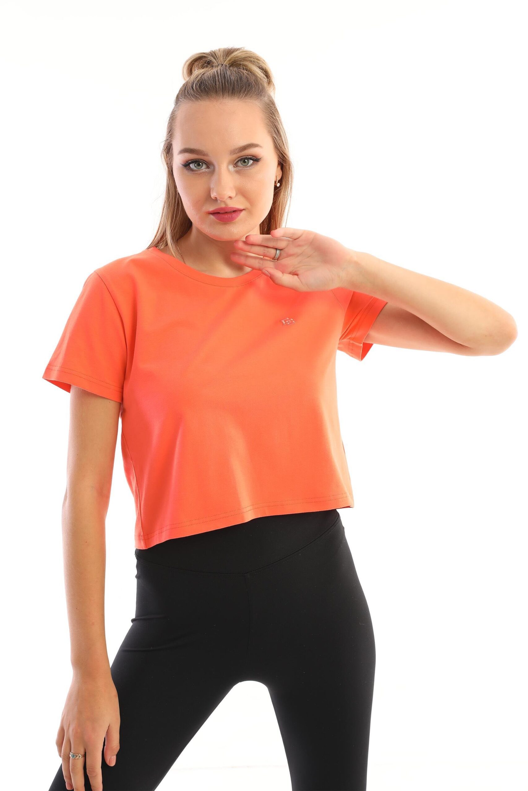 EdelleCrew Neck Crop Women's T-Shirt - Producer: EDELLE - Wholesale Women Clothes - TheBS Women