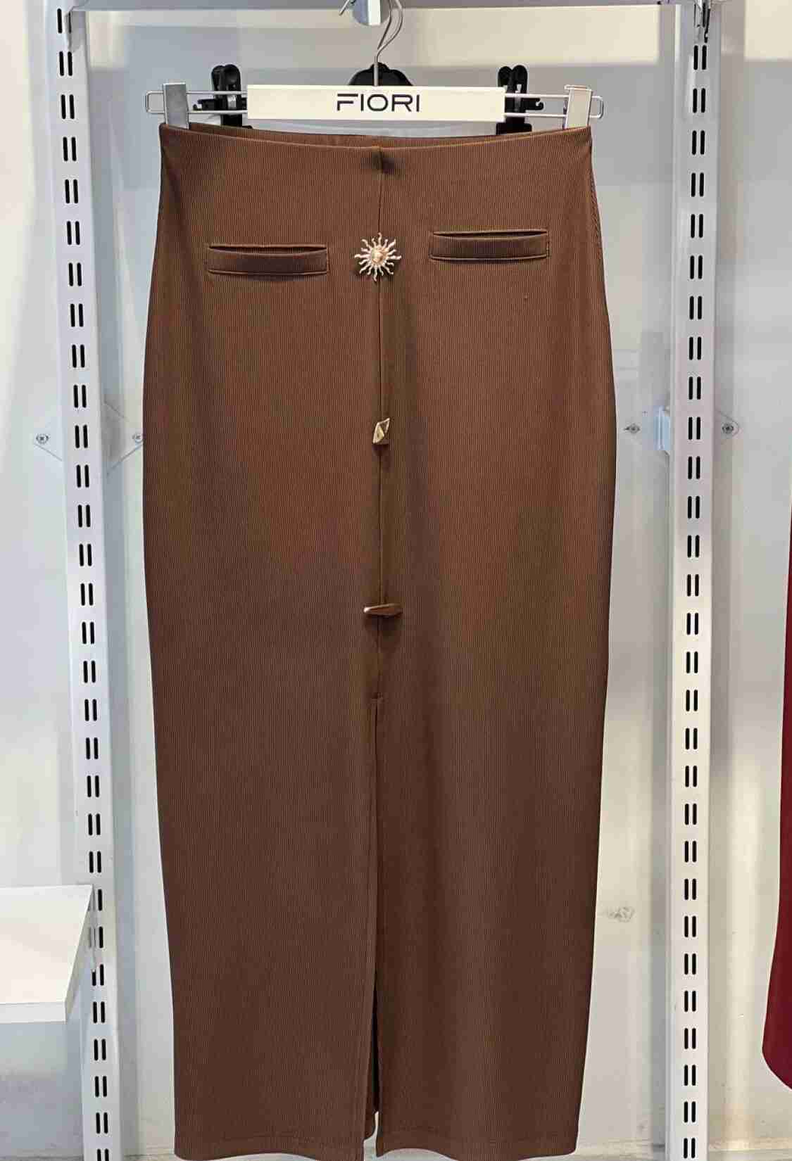 Buckle Detailed Skirt - Brand: Fiori - Women & Kids, Baby Clothes Wholesale - TheBS Women
