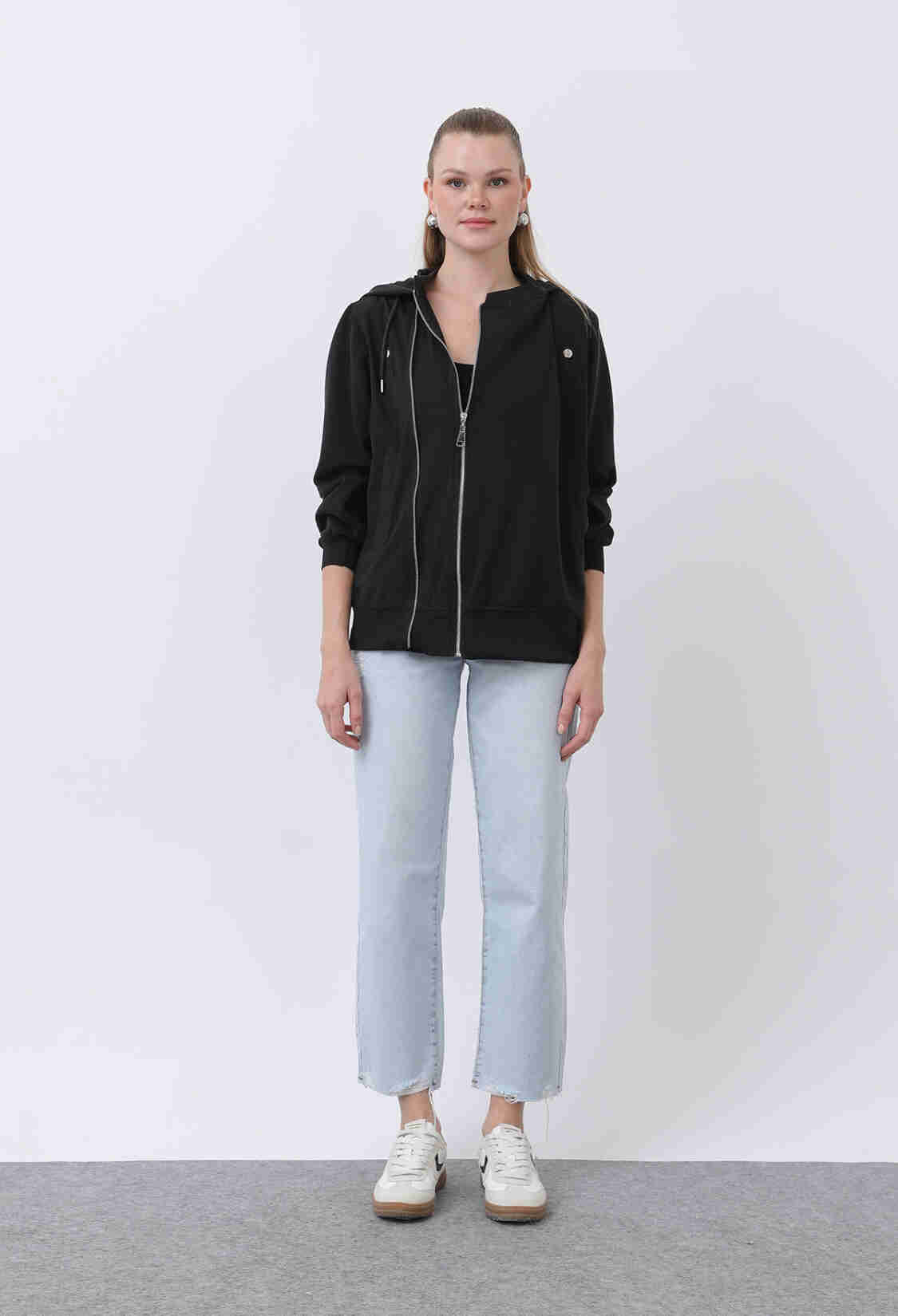 Zipper Detailed Jacket - Brand: SOUL - Women & Kids, Baby Clothes Wholesale - TheBS Women