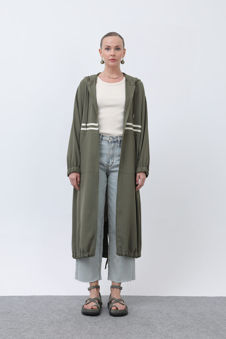 Women's Front Striped Zipper Detailed Cap - Producer: Puane - Wholesale Women Clothes - TheBS Women