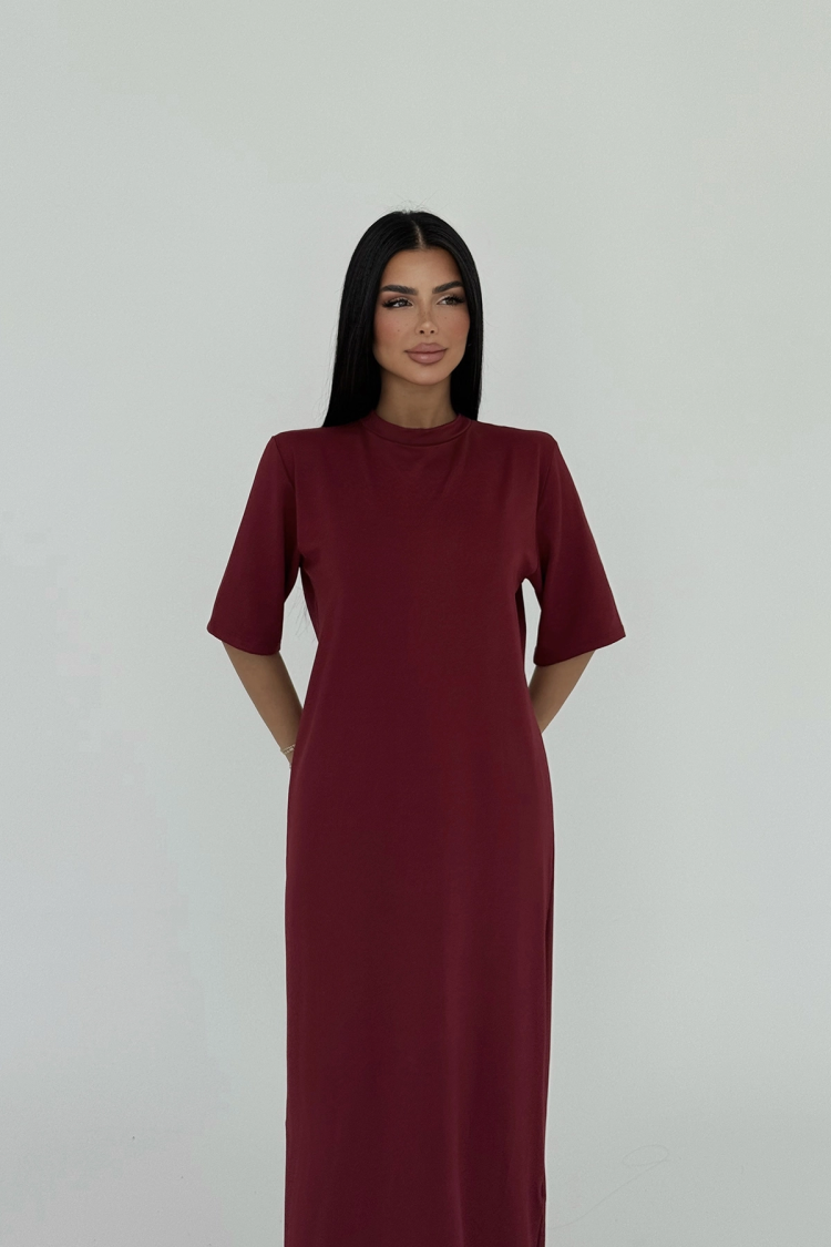 Basic Long Dress - Producer: EYYO ATELIER - Wholesale Women Clothes - TheBS Women