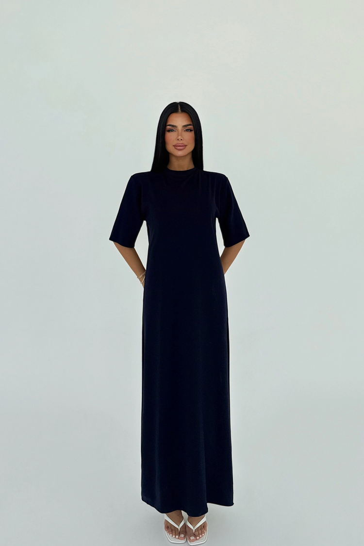 Basic Long Dress - Producer: EYYO ATELIER - Wholesale Women Clothes - TheBS Women
