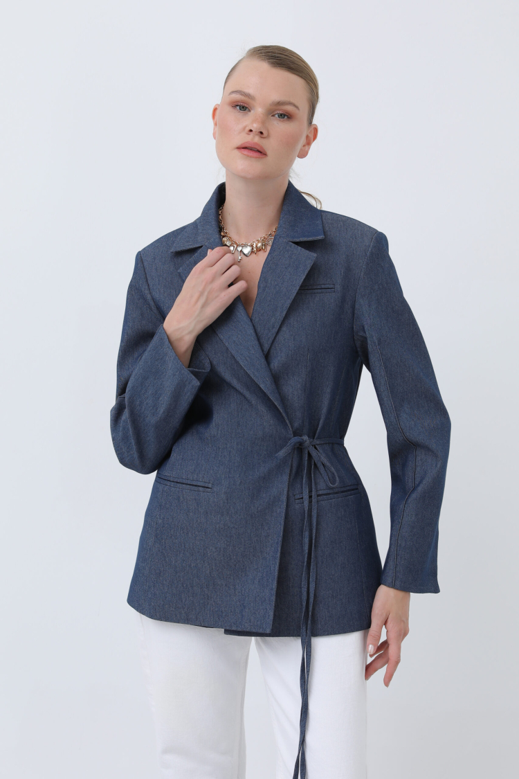 Women's Side Tie Jacket - Brand: SOUL - Women & Kids, Baby Clothes Wholesale - TheBS Women