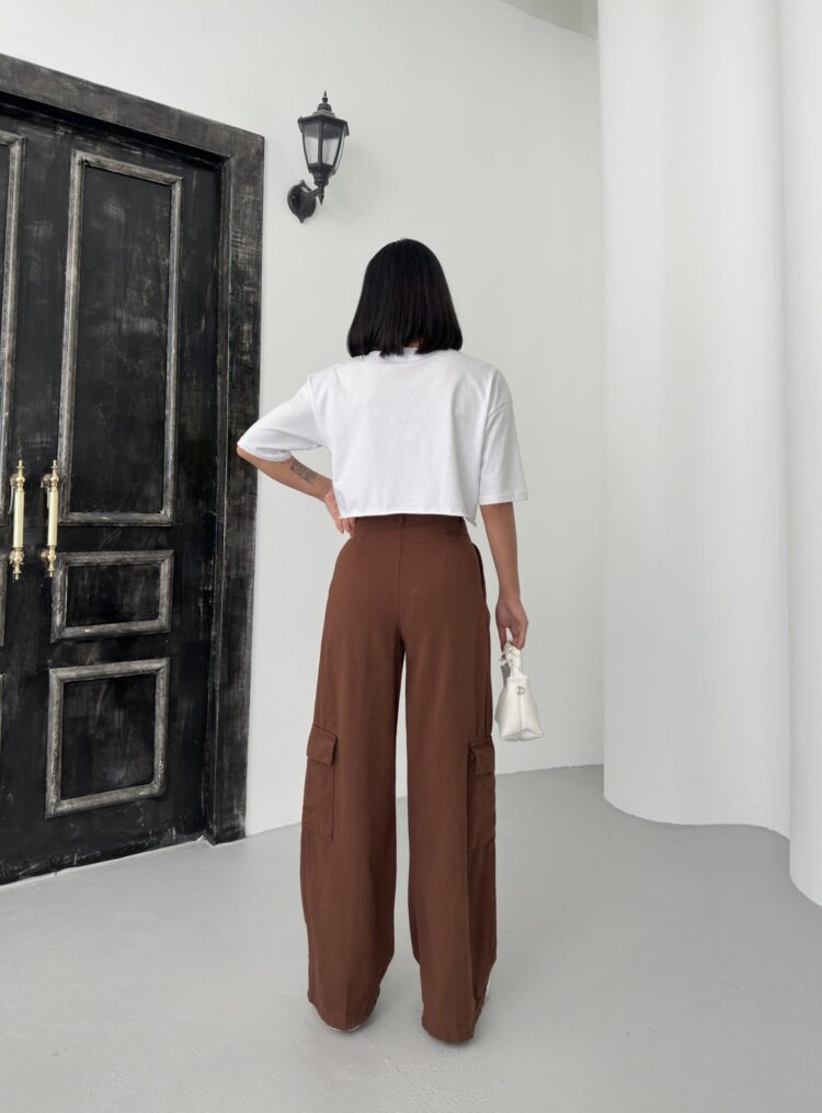 Cargo Pocket Gabardine Pants - Producer: My Fashion - Wholesale Women Clothes - TheBS Women