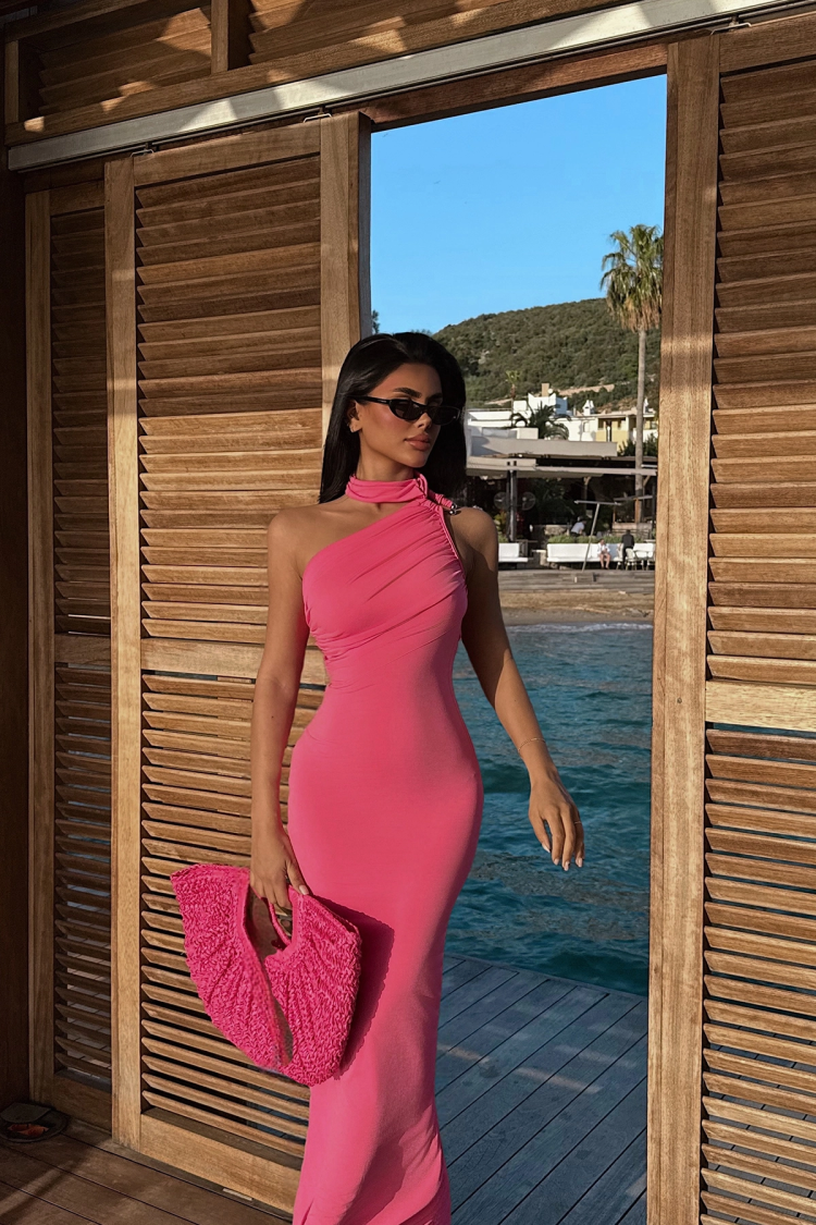 Marcia Long Dress - Producer: EYYO ATELIER - Wholesale Women Clothes - TheBS Women