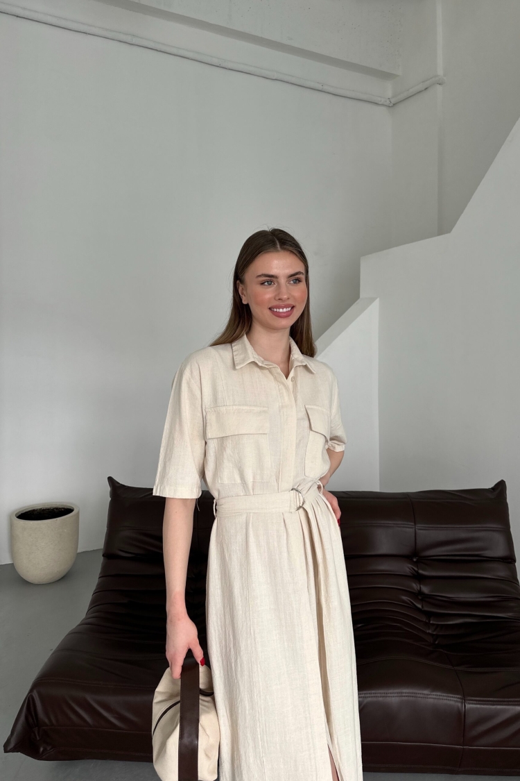 Belted Filam Dress - Brand: My Fashion - Women & Kids, Baby Clothes Wholesale - TheBS Women