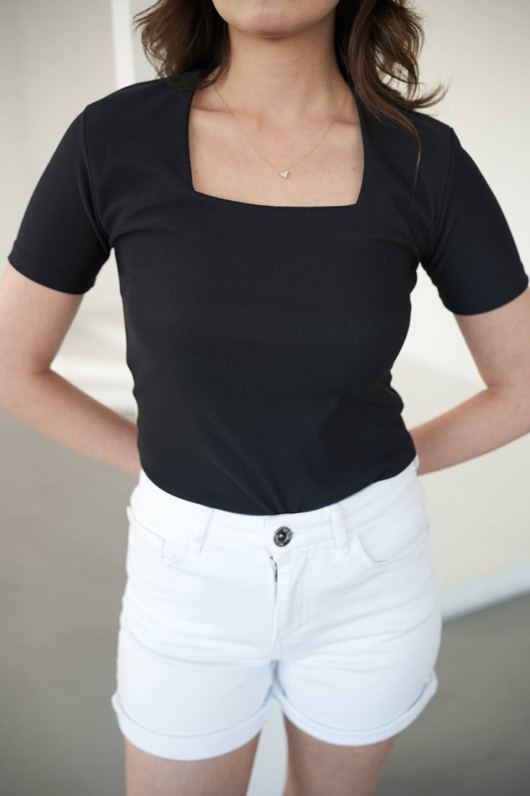 Square Neck Blouse - Brand: Fiori - Women & Kids, Baby Clothes Wholesale - TheBS Women