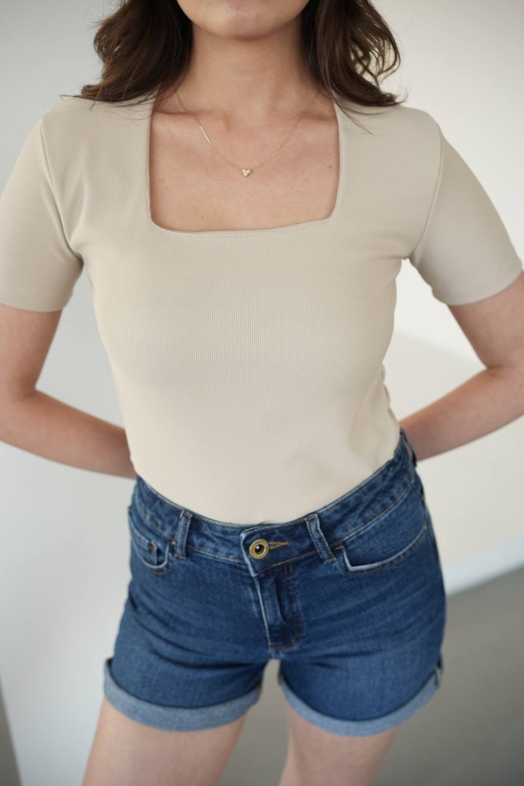 Square Neck Blouse - Brand: Fiori - Women & Kids, Baby Clothes Wholesale - TheBS Women