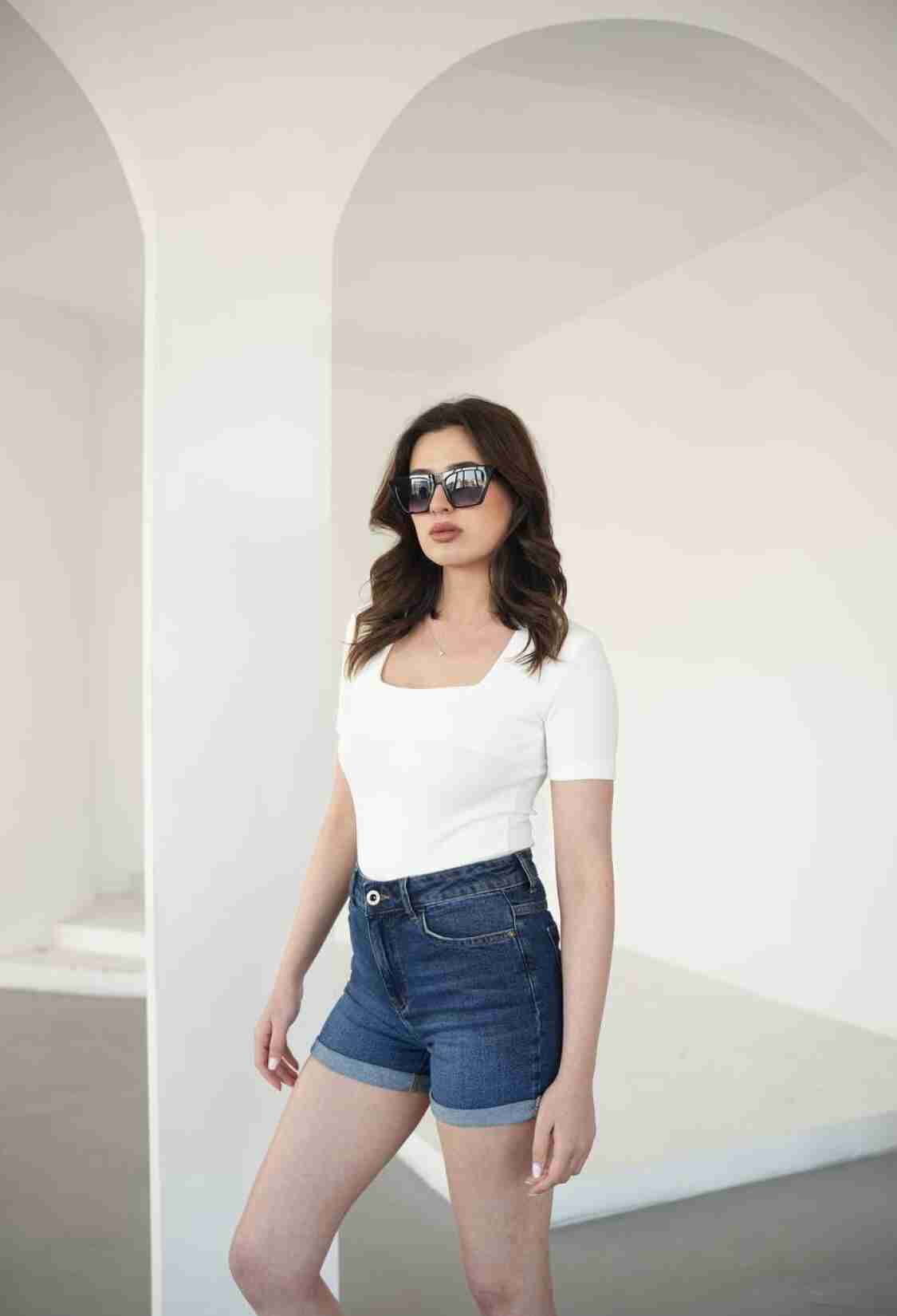 Square Neck Blouse - Brand: Fiori - Women & Kids, Baby Clothes Wholesale - TheBS Women