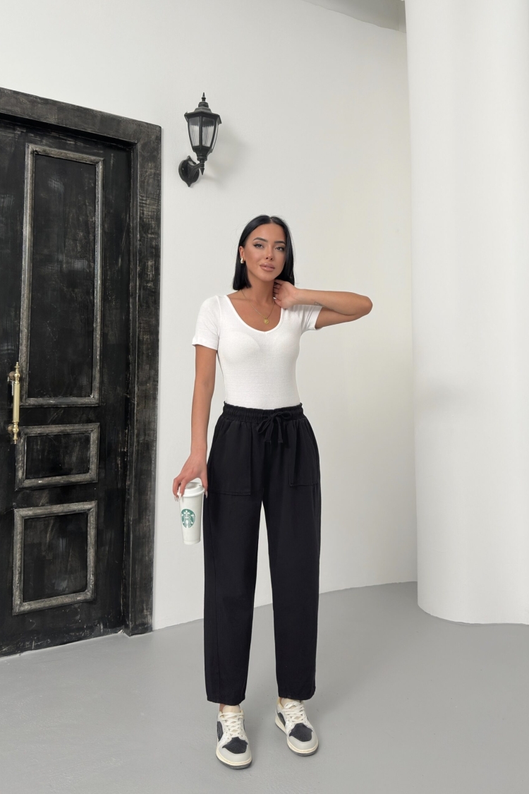 Pocketed Gabardine Pants - Brand: My Fashion - Women & Kids, Baby Clothes Wholesale - TheBS Women