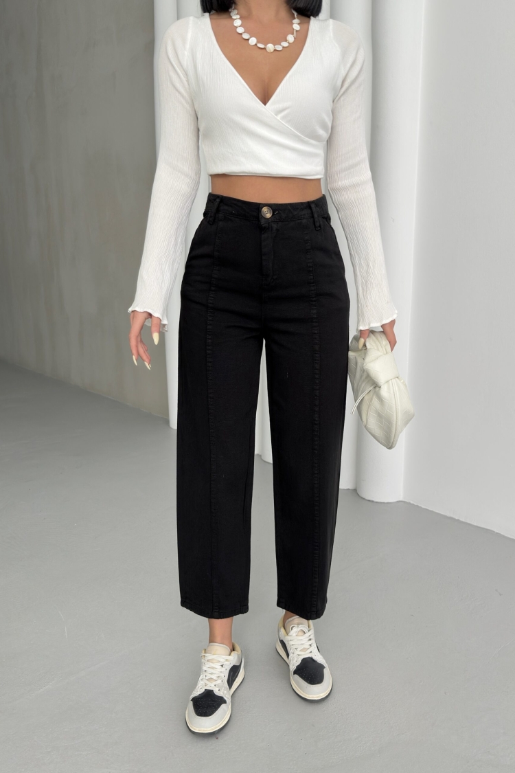 Detailed Gabardine Pants - Brand: My Fashion - Women & Kids, Baby Clothes Wholesale - TheBS Women
