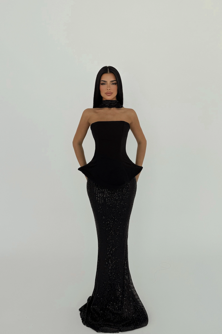 Viona Skirt Top Set Evening Dress - Producer: EYYO ATELIER - Wholesale Women Clothes - TheBS Women