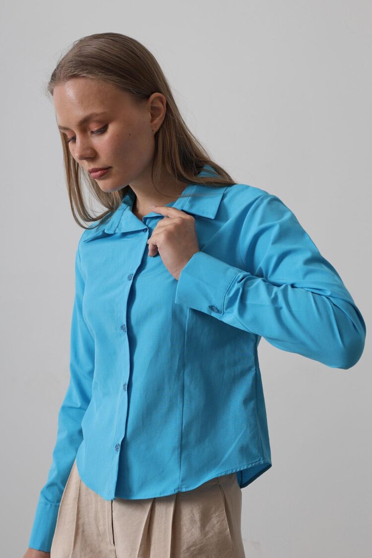 Basic Shirt - Producer: Reyon - Wholesale Women Clothes - TheBS Women
