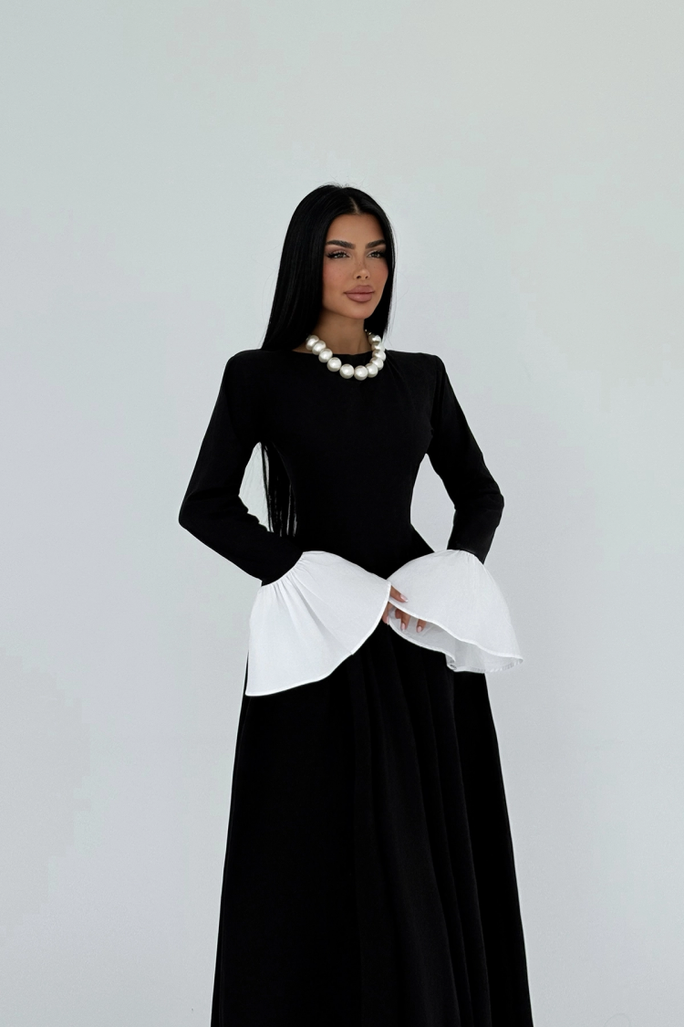 Long Dress - Black - Producer: EYYO ATELIER - Wholesale Women Clothes - TheBS Women