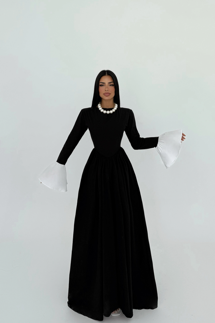 Long Dress - Black - Producer: EYYO ATELIER - Wholesale Women Clothes - TheBS Women