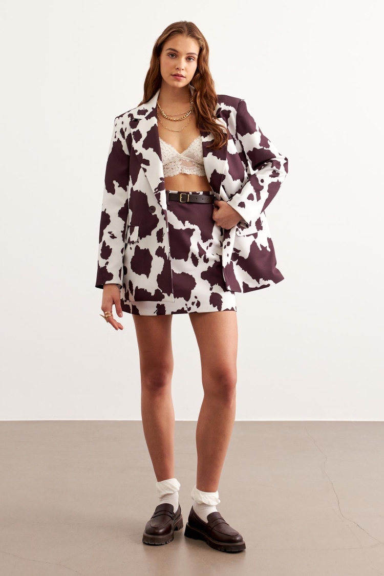 Polka Dot Wadding Jacket Patterned - Multicolor - Brand: Levure - Women & Kids, Baby Clothes Wholesale - TheBS Women