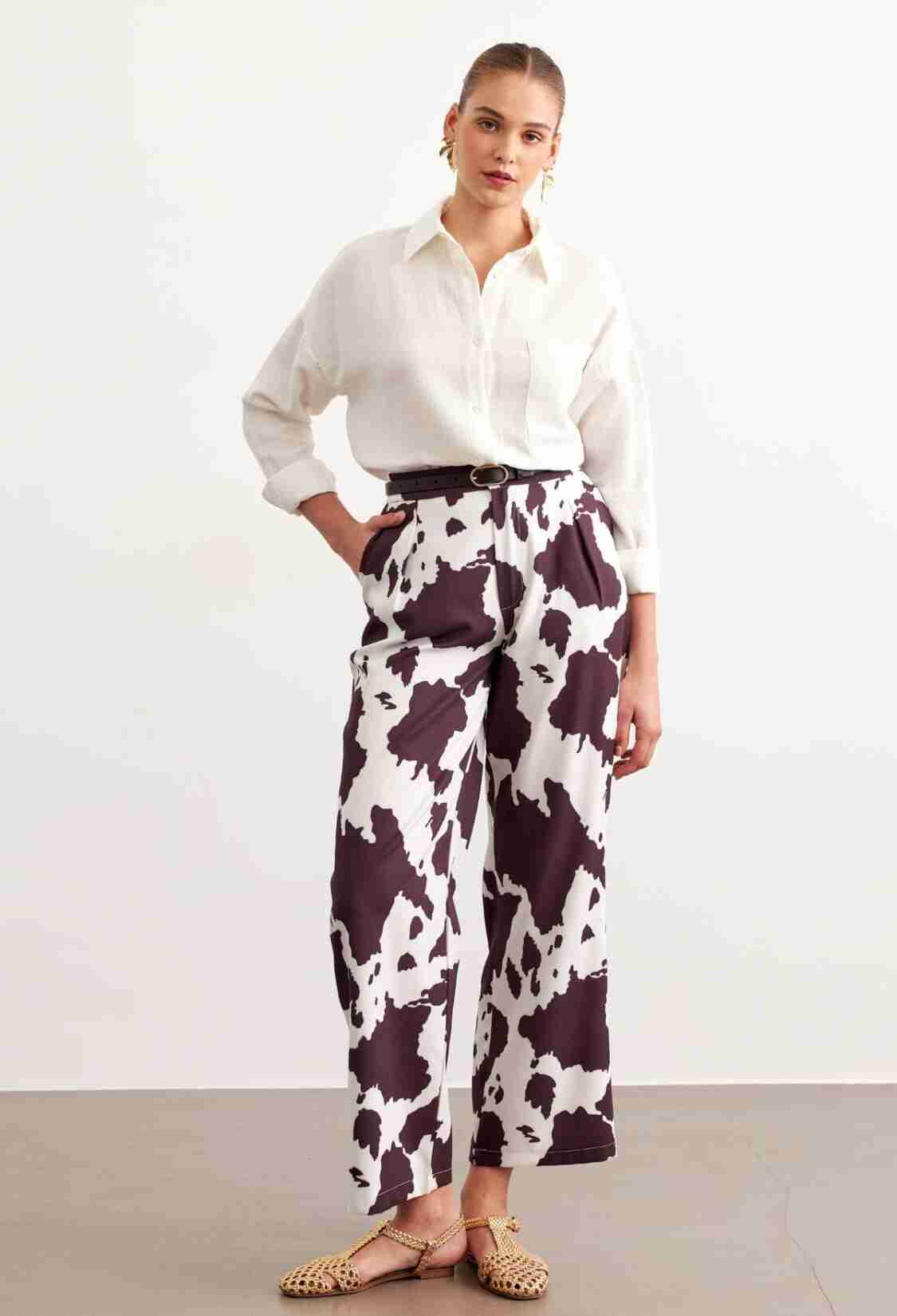 Polka Dot Print Pants - Multicolor - Brand: Levure - Women & Kids, Baby Clothes Wholesale - TheBS Women