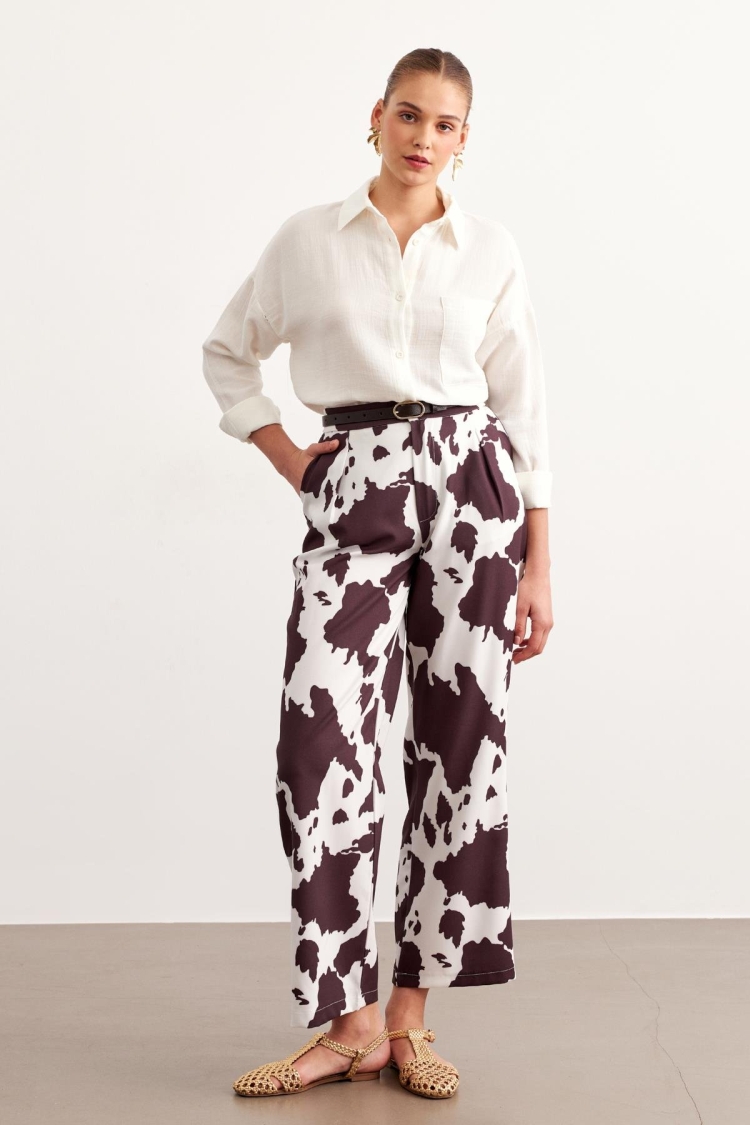 Polka Dot Print Pants - Multicolor - Brand: Levure - Women & Kids, Baby Clothes Wholesale - TheBS Women