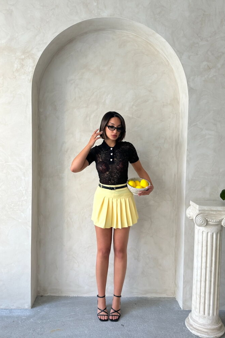 Lace Shirt Collar Blouse - Producer: Topshow - Wholesale Women Clothes - TheBS Women