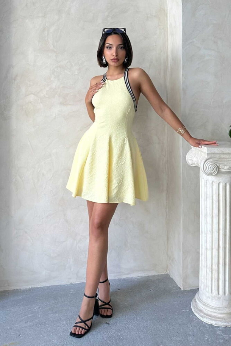Striped Sleeveless Dress - Producer: Topshow - Wholesale Women Clothes - TheBS Women