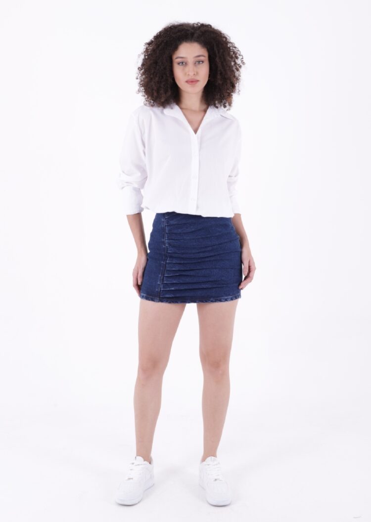 Mini Denim Skirt - Producer: XLove - Wholesale Women Clothes - TheBS Women