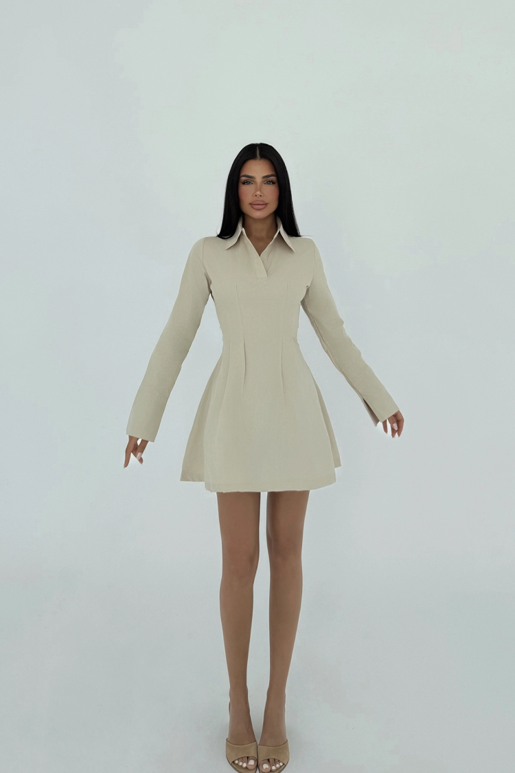 Herda Flared Dress - Producer: EYYO ATELIER - Wholesale Women Clothes - TheBS Women