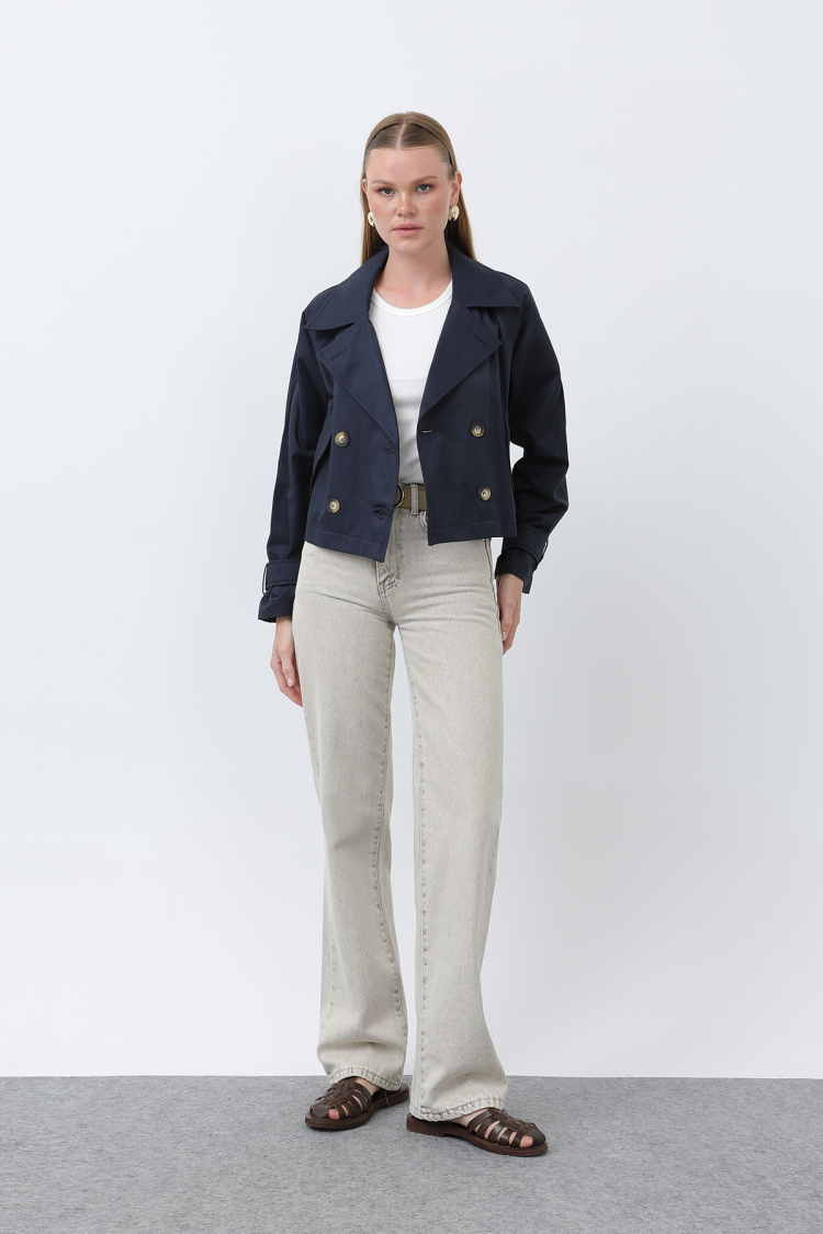 Women's Short Trench - Brand: SOUL - Women & Kids, Baby Clothes Wholesale - TheBS Women