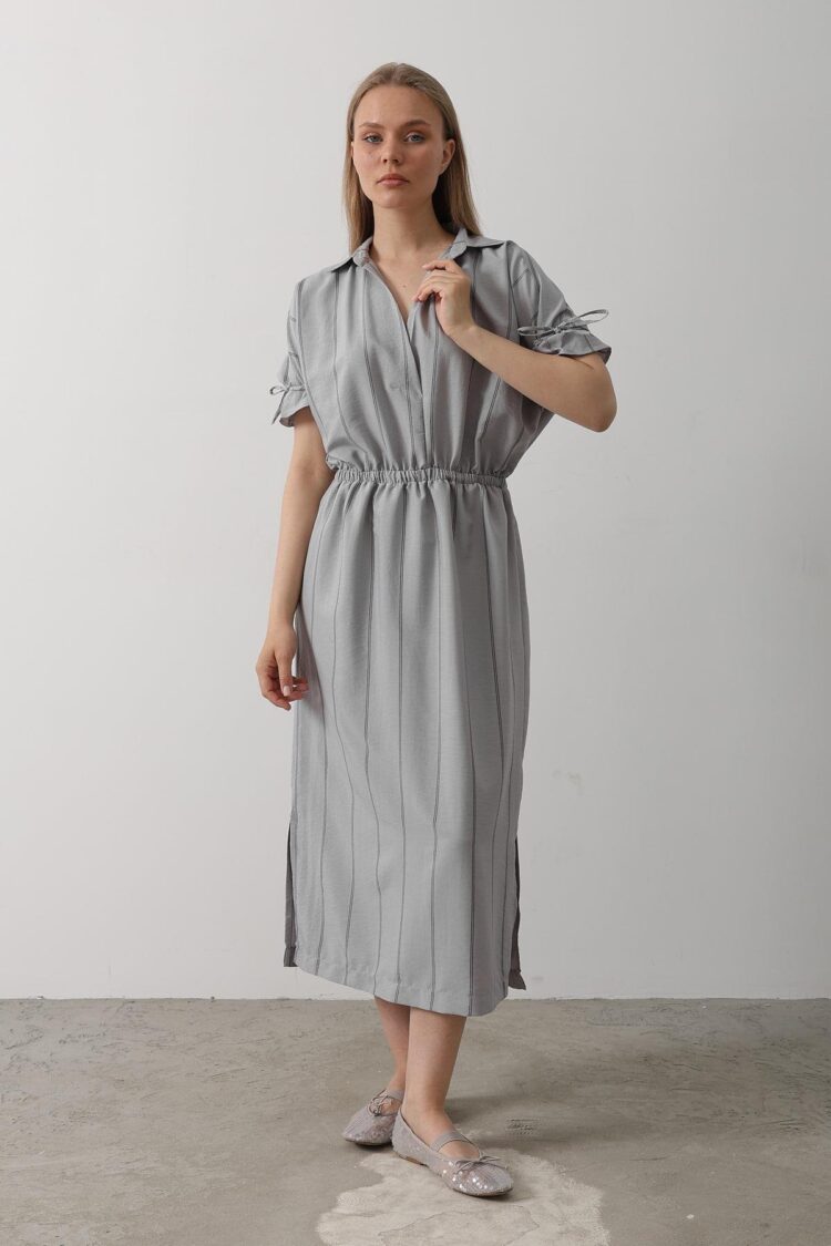 Elastic Waist Dress - Producer: Reyon - Wholesale Women Clothes - TheBS Women