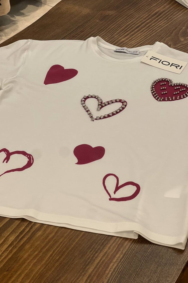 Printed Tshirt - Brand: Fiori - Women & Kids, Baby Clothes Wholesale - TheBS Women