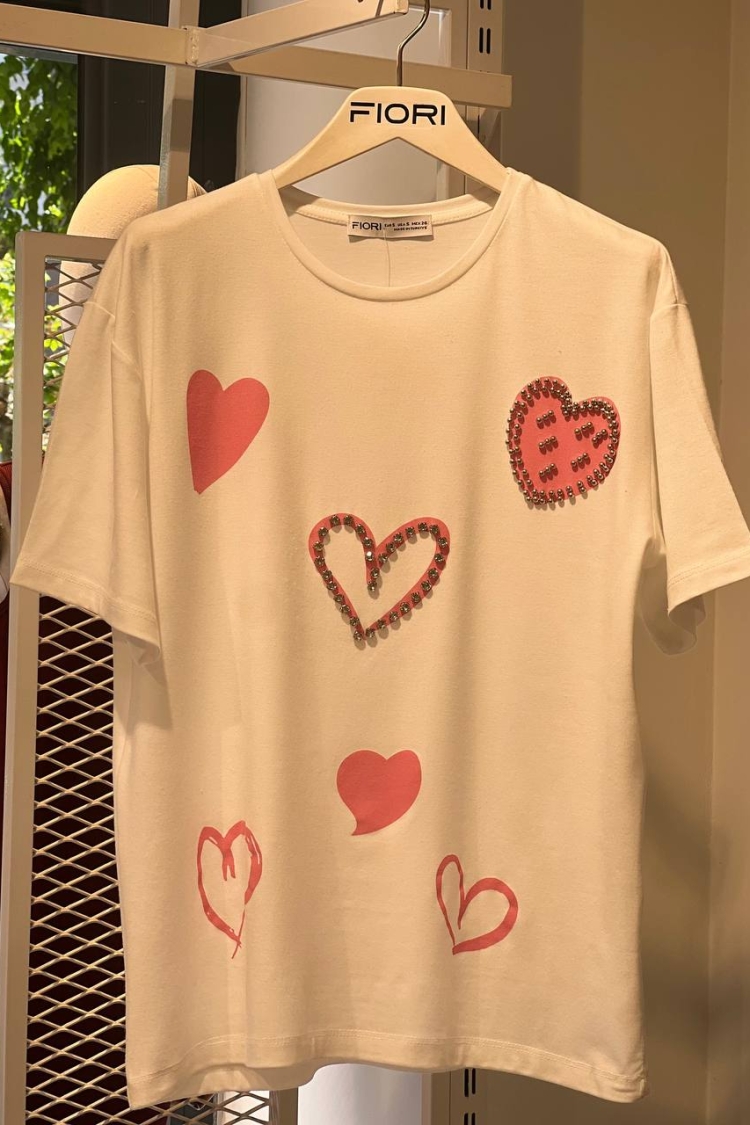 Printed Tshirt - Brand: Fiori - Women & Kids, Baby Clothes Wholesale - TheBS Women