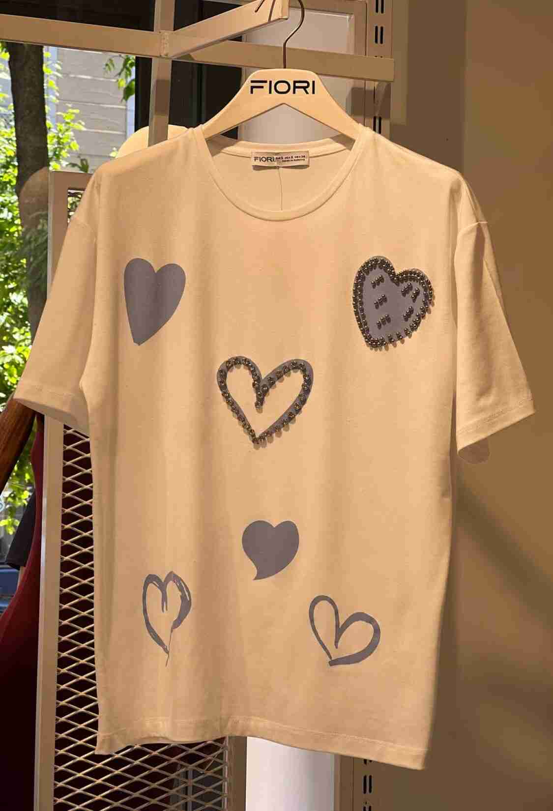 Printed Tshirt - Brand: Fiori - Women & Kids, Baby Clothes Wholesale - TheBS Women