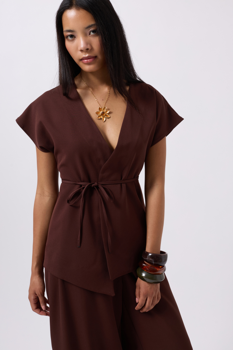 Lace Detail Vest - Producer: Black Fashion - Wholesale Women Clothes - TheBS Women