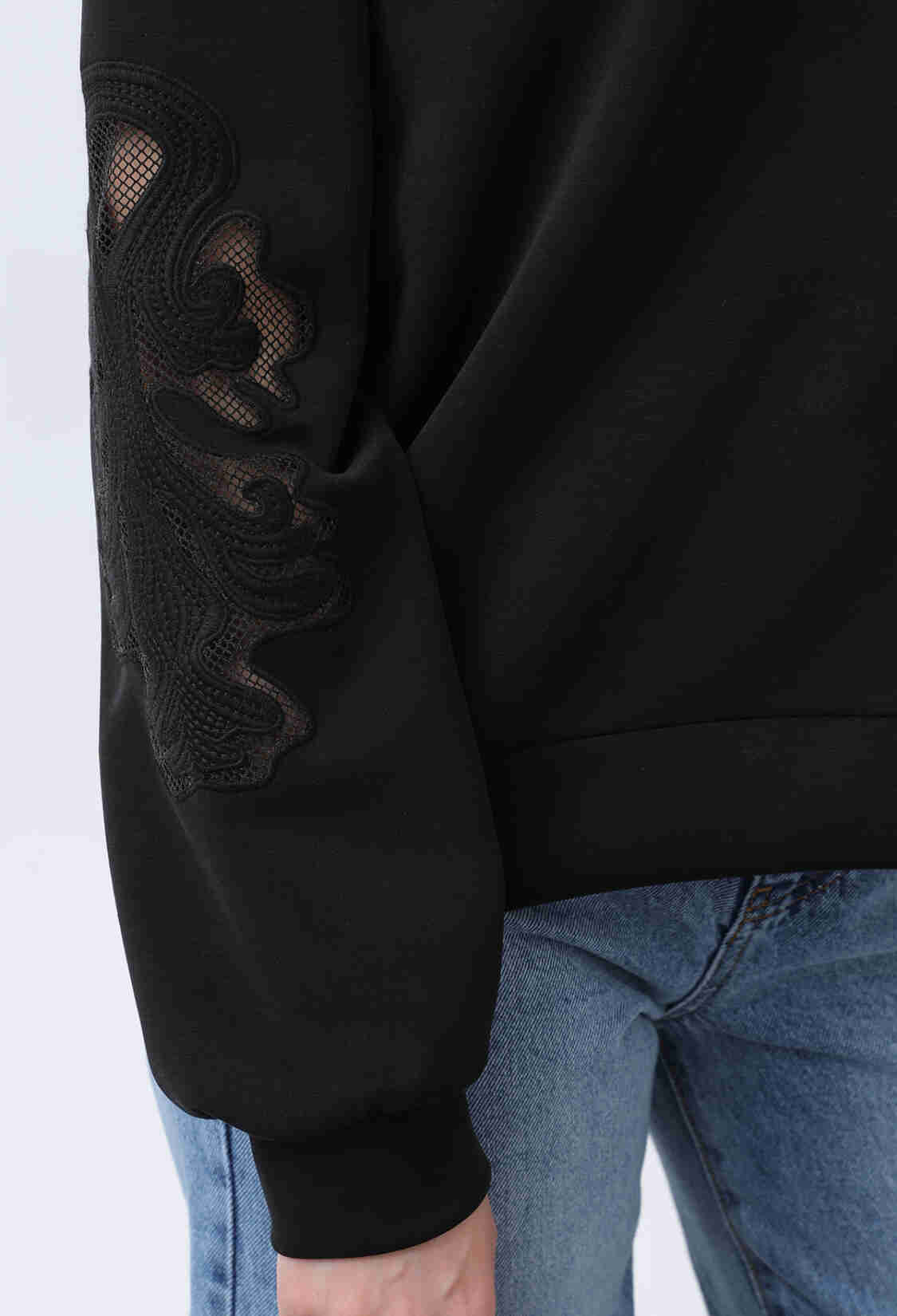 Women's Sleeves Mesh Embroidered Sweatshirt - Brand: SOUL - Women & Kids, Baby Clothes Wholesale - TheBS Women