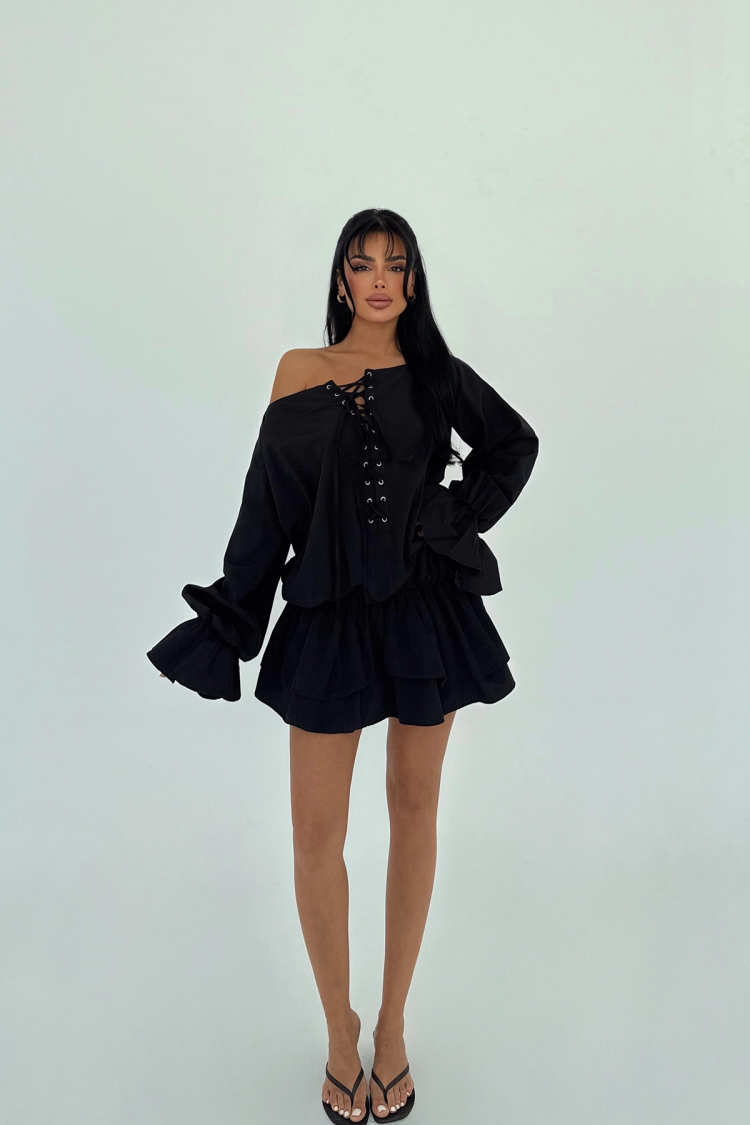 Lace Detail Dress - Producer: EYYO ATELIER - Wholesale Women Clothes - TheBS Women
