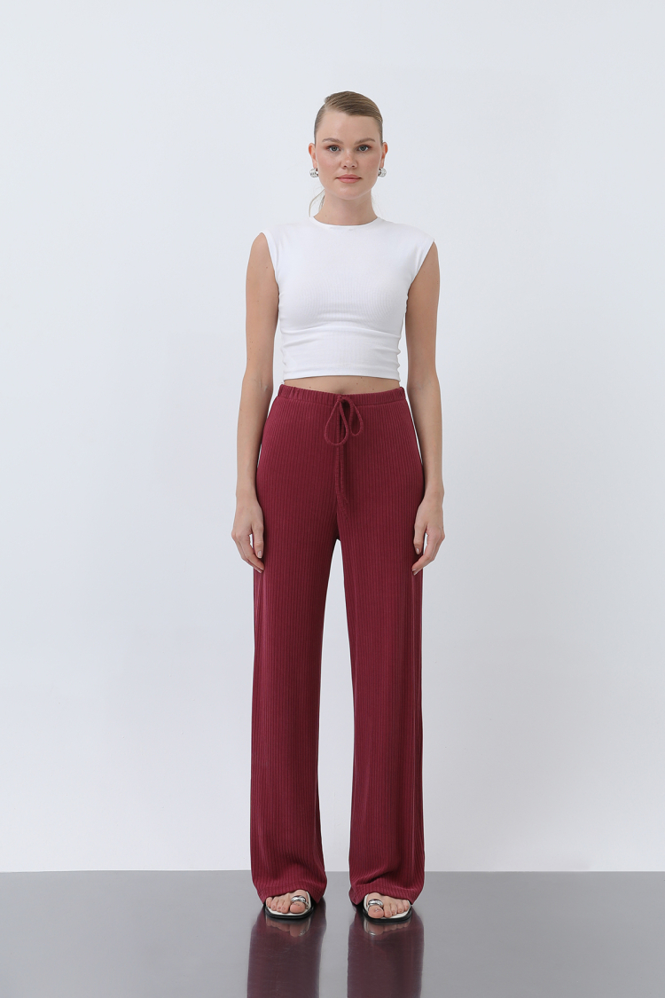 Women's Ribbed Waist Tie Pants - Brand: SOUL - Women & Kids, Baby Clothes Wholesale - TheBS Women