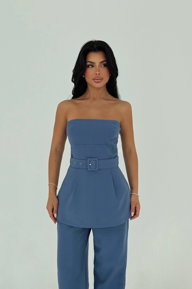 Betty Belted Suit - Producer: EYYO ATELIER - Wholesale Women Clothes - TheBS Women
