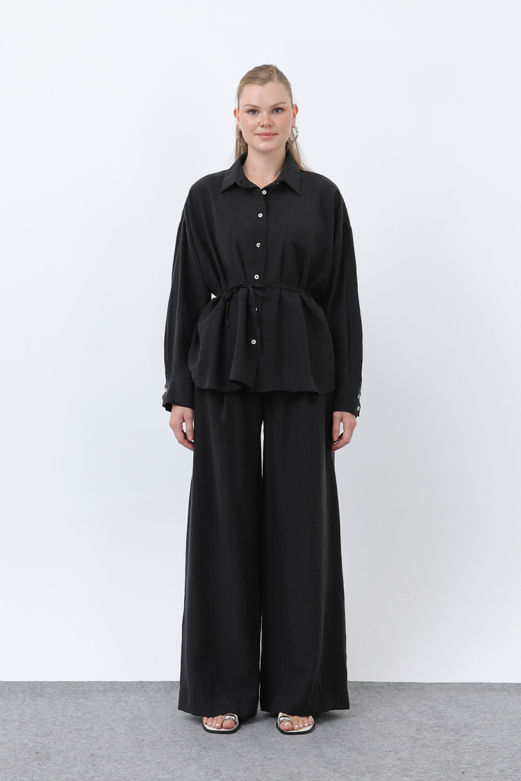 Women's Back Biye Detailed Trousers Suit - Brand: Puane - Women & Kids, Baby Clothes Wholesale - TheBS Women
