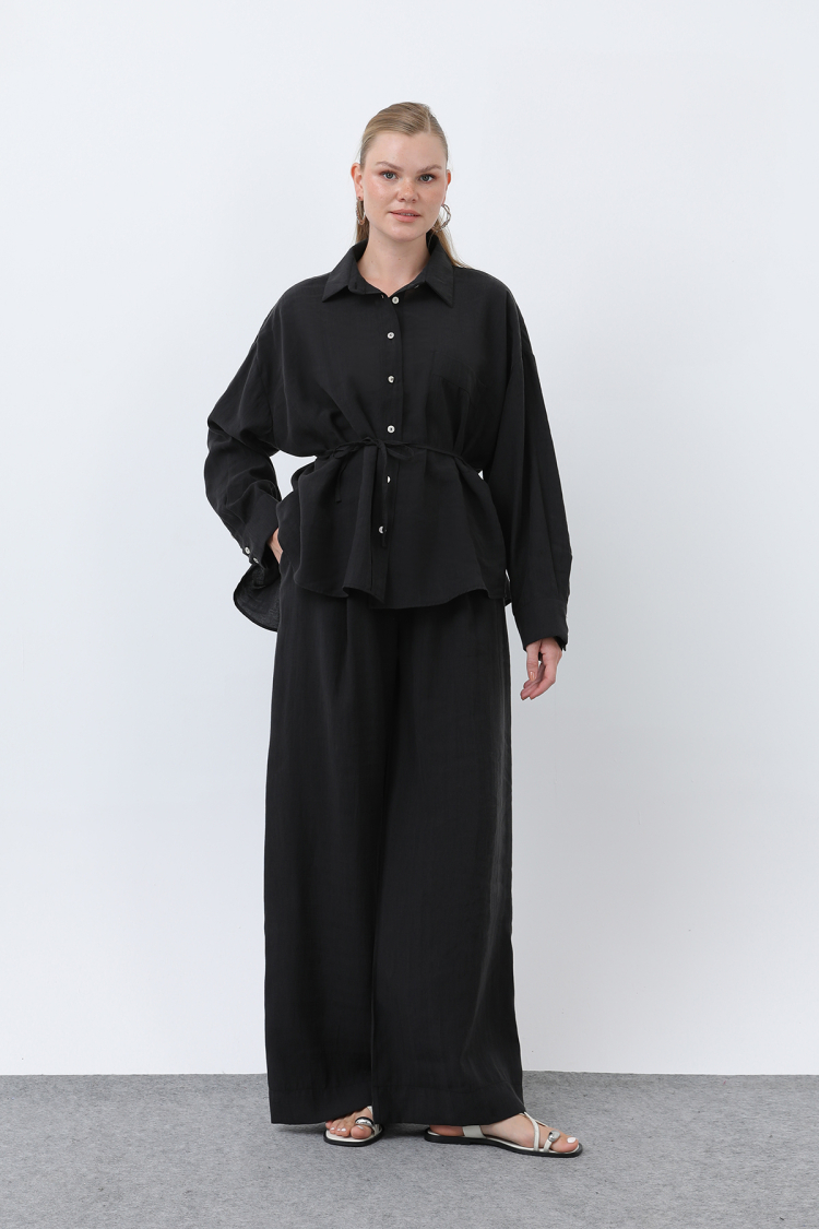 Women's Back Biye Detailed Trousers Suit - Brand: Puane - Women & Kids, Baby Clothes Wholesale - TheBS Women