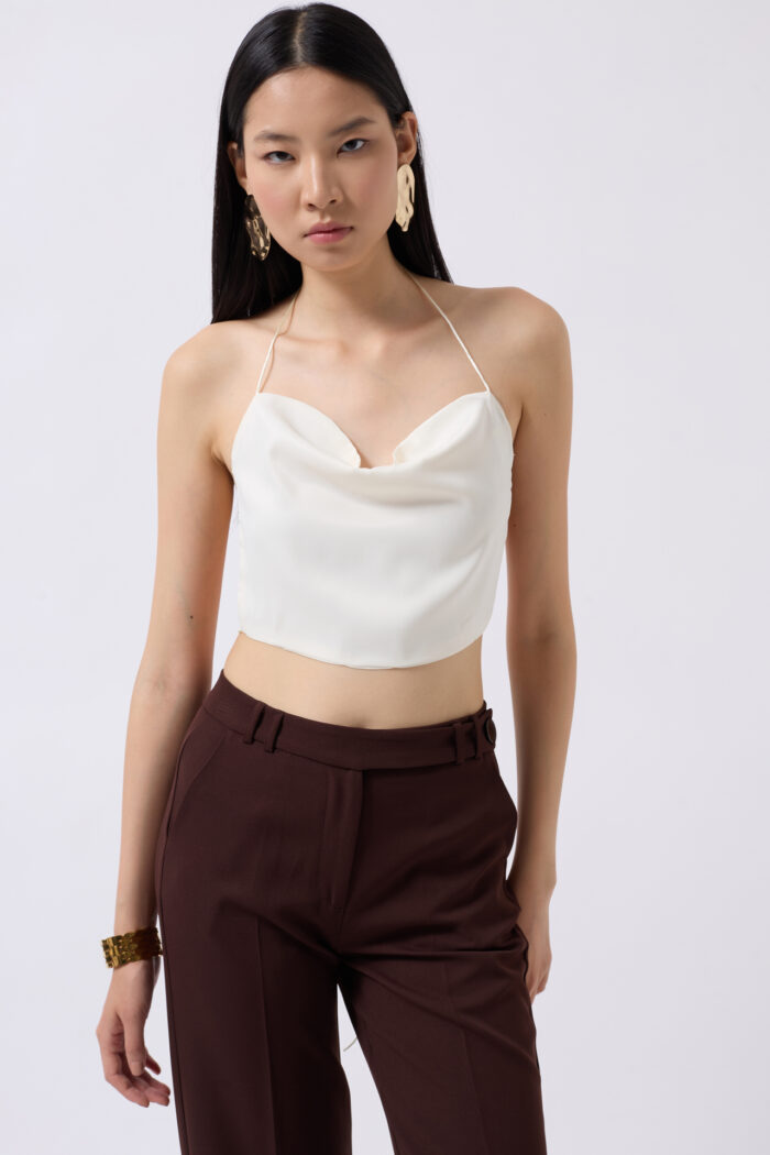 Off Shoulder Collar Back Detail Blouse - Producer: Black Fashion - Wholesale Women Clothes - TheBS Women