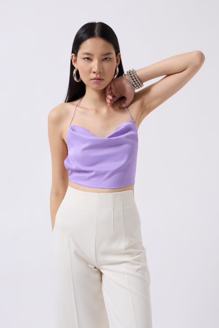 Off Shoulder Collar Back Detail Blouse - Producer: Black Fashion - Wholesale Women Clothes - TheBS Women
