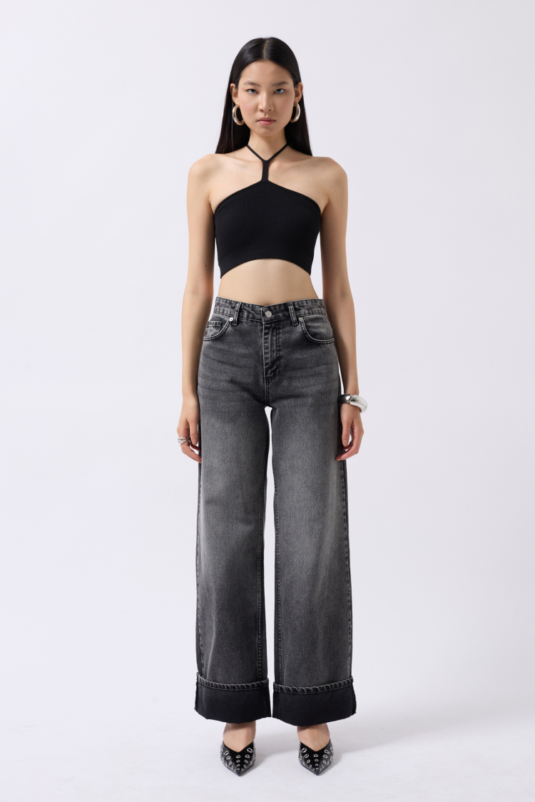 Window Detail Corded Crop - Producer: Black Fashion - Wholesale Women Clothes - TheBS Women