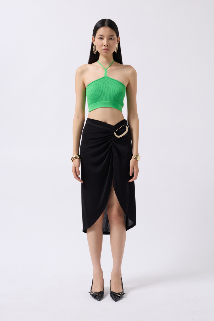 Window Detail Corded Crop - Producer: Black Fashion - Wholesale Women Clothes - TheBS Women
