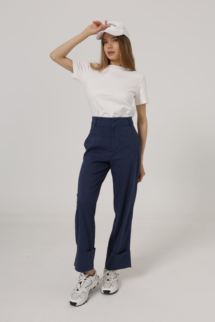 Double Leg Pants - Producer: Reyon - Wholesale Women Clothes - TheBS Women
