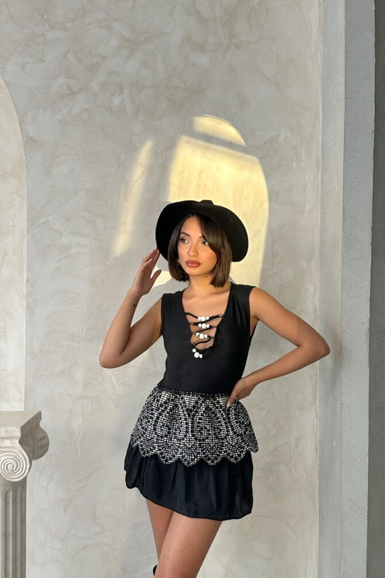 Embroidered Sleeveless Blouse - Brand: Topshow - Women & Kids, Baby Clothes Wholesale - TheBS Women